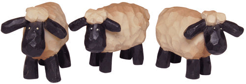 3/set 1" Mini Resin Sheep (Pack of 4)