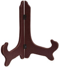 Primitive Colors Wooden Plate Stand 9" 3 Asstd.  (Pack of 4)