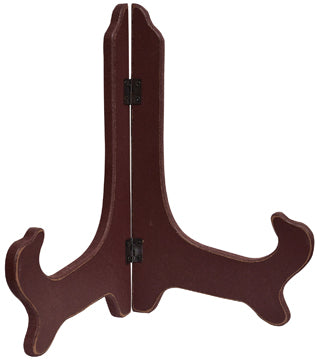 Primitive Colors Wooden Plate Stand 9" 3 Asstd.  (Pack of 4)