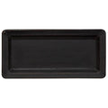 11" Black Wooden Tray (Pack of 4)