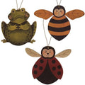 Critter Ornament - 3 asst. (Pack of 4)