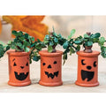 Jack O Lantern Wooden Spool 3 asstd.  (Pack of 4)