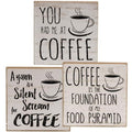 You Had Me At Coffee Block 3 asstd. (Pack of 4)