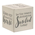 Bless Our Beautiful Home Six-Sided Block (Pack of 4)
