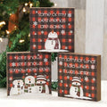 Best Friends are Flakes Block 3 Asstd. (Pack of 4)