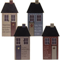 Family Traditions Chunky House 4 Asstd. (Pack of 4)