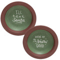 I'll Text Santa Dish Cup 2 Asstd. (Pack of 4)