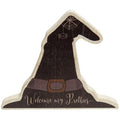Welcome My Pretties Witch Hat Chunky Sitter (Pack of 4)
