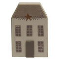 Distressed Primitive Saltbox Sitter (Pack of 4)