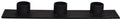 Triple Iron Taper Holder  (Pack of 4)