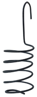 Black Spiral Hanger 3.5" (Pack of 4)