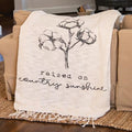 Country Sunshine Woven Throw