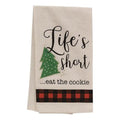 Life's Short...Eat the Cookie Dish Towel (Pack of 2)