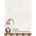 Notes to My Caffeinated Self Mini Notepad (Pack of 4)