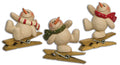3/Set Snowman Clip Ornaments (Pack of 2)