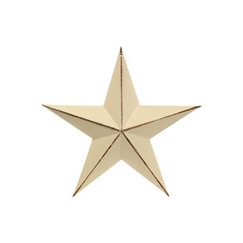 Distressed White Barn Star 8" (Pack of 4)