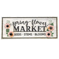 Spring Flower Market Sign