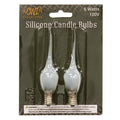 2/pk Silicone Candle Bulbs 5W  (Pack of 4)