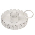 Shabby Chic Scalloped Taper Holder (Pack of 4)