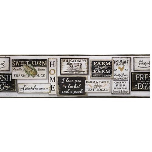 Farm Sweet Farm Wall Border
