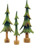 3/Set Resin Pine Trees  (Pack of 4)