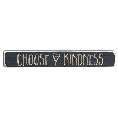 Choose Kindness Engraved Block 12" (Pack of 4)