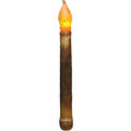 9" Burnt Mustard Timer Taper (Pack of 2)