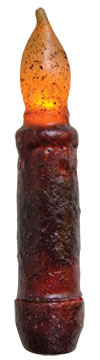4.5" Burgundy Timer Taper (Pack of 4)