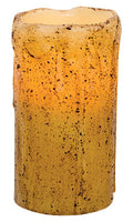 6" Burnt Ivory Remote Pillar