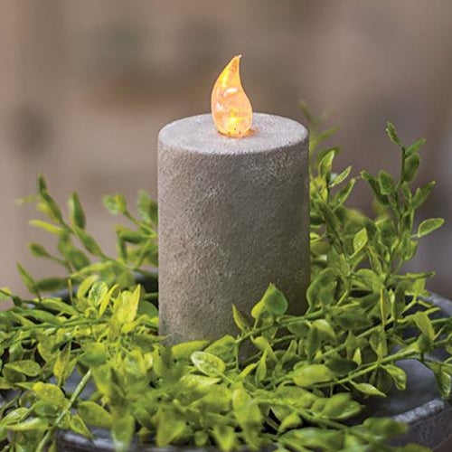 Cement Look Timer Pillar 2.25"x4" (Pack of 4)