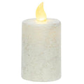 Rustic White Pillar Candle 2.25" x 4" (Pack of 4)