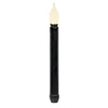 9" Black Gloss Timer Taper  (Pack of 4)