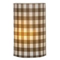 Gray Small Buffalo Check Pillar 3"x5" (Pack of 2)