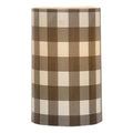 Gray Large Buffalo Check Pillar 3x5" (Pack of 2)