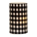 Black & White Small Buffalo Check Pillar 3x5" (Pack of 2)