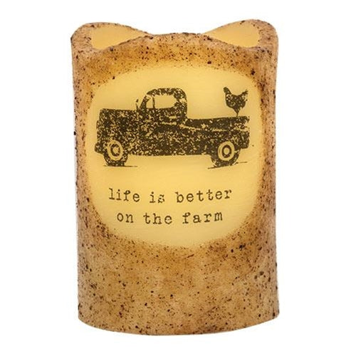 Better on the Farm Truck Pillar 3x4.5"
