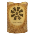 Live Simply Windmill Pillar 3x5" (Pack of 2)