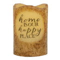 Happy Place Pillar 3x4.5" (Pack of 2)