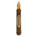 Burnt Mustard Blessed Timer Taper  (Pack of 4)