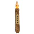 Burnt Mustard Home Timer Taper (Pack of 2)