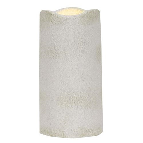 White Cement Timer Pillar-6" (Pack of 2)