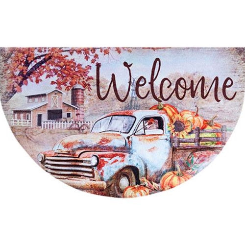 Harvest Truck Welcome Mat