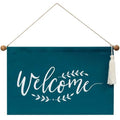 *Welcome Fabric Wall Hanging