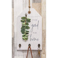 It's So Good To Be Home Floral Sign w/ Hooks