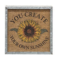 Your Own Sunshine Metal Box Sign (Pack of 2)