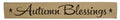 Autumn Blessings Engraved Sign - 24" (Pack of 2)