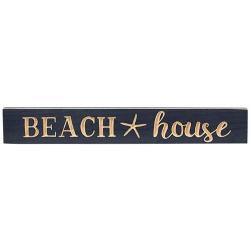 Beach House Engraved Sign 24" (Pack of 2)