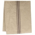 Grain Sack Gray Stripe Short Runner (Pack of 2)