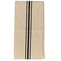 Cream & Black Grain Sack Long Runner (Pack of 2)