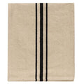 Cream & Black Grain Sack Short Runner (Pack of 2)